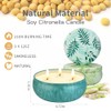 KIYTARBOO Citronella Candles - 3 Pack Large Outdoor Candles