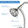 UCLIMAA High Pressure 48-Settings Shower Head with Handheld Shower,Drill-Free 3-Way