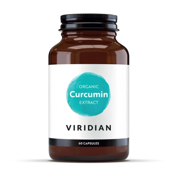Viridian Organic Curcumin Extract 250mg 60capsules