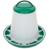 Shorefields Eton Green & White 1kg Poultry Feeder