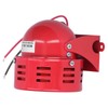 BERM Electric Motor Siren Alarm Mini Red Stainless Steel Shell