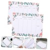 SEWACC 2pcs Tear-Off Weekly Planning Notepad Desk Planner to-do List