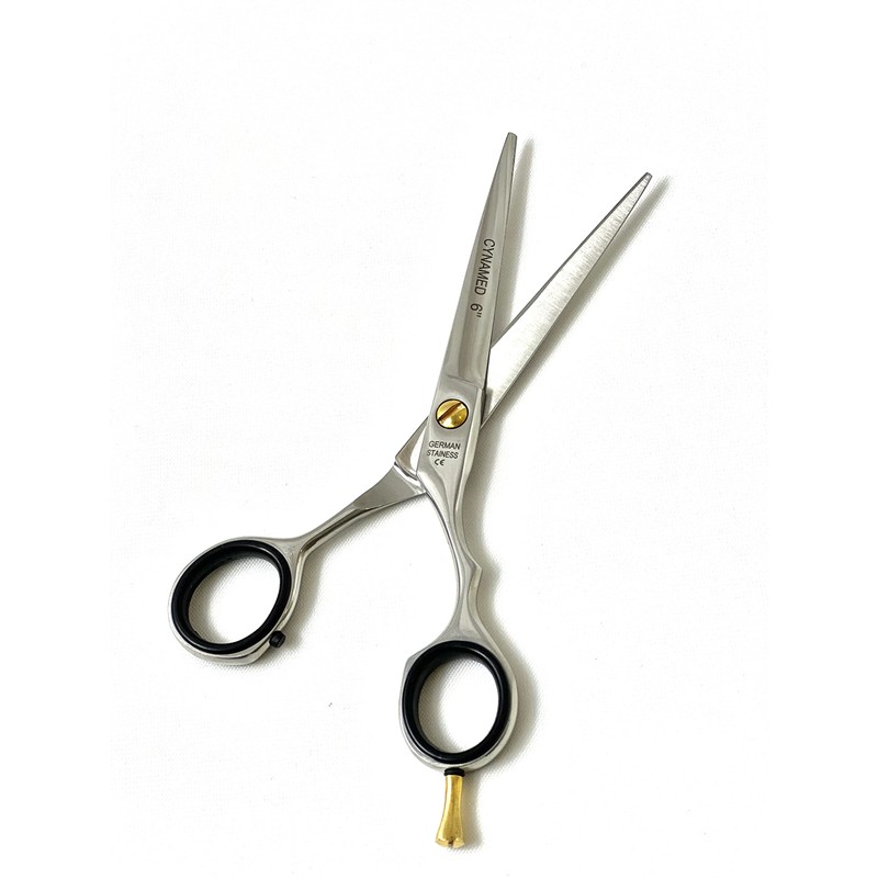 German Professional Barber Scissors Shears With Polished Finish Size 6