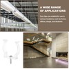 MECCANIXITY T12 U Clips Holder Bracket Fluorescent Tube Light Fixture