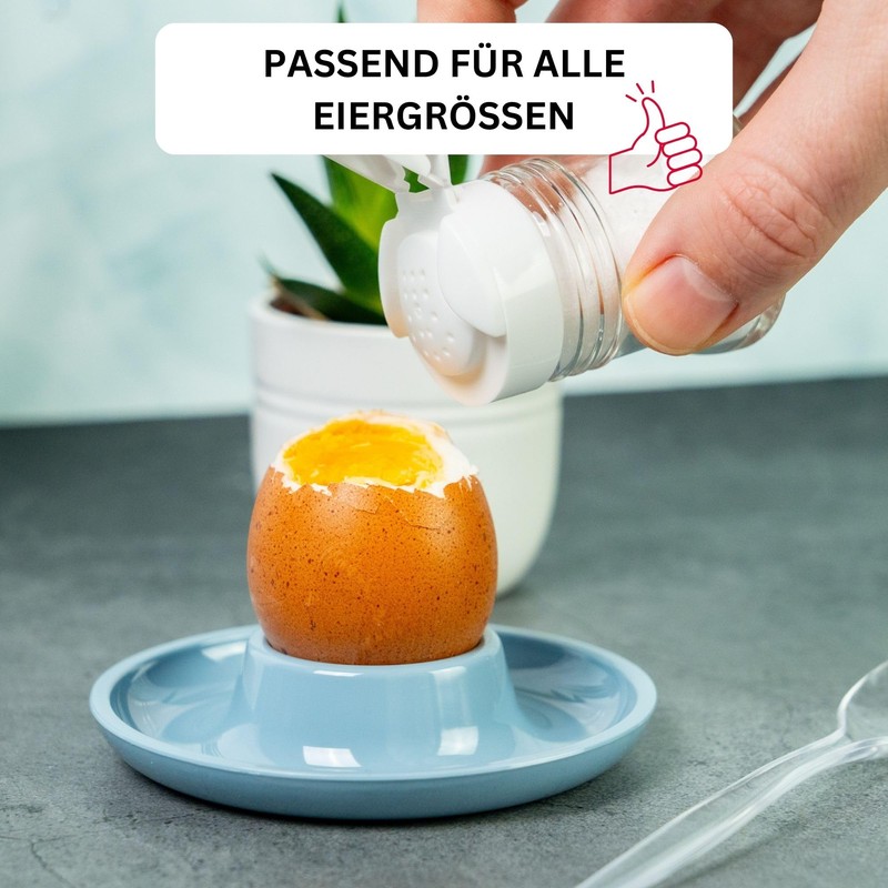 Westmark 206222E7 Egg Cups SAN ABS Blue 6 Pieces +