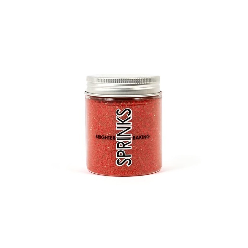 Sprinks Sanding Sugar Sprinkles 85 g, Burnt Red