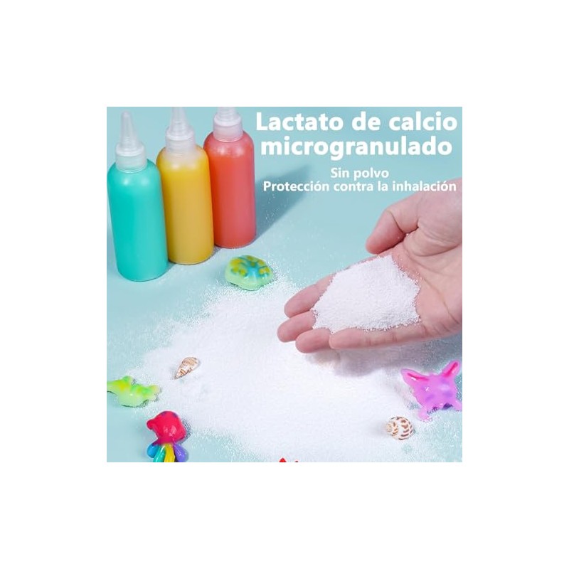Utrhhvs Magic Juego Elfo Agua Kit Hacer Squishies Juguete Hada