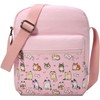 VASCHY Crossbody Bags Purse for Girls, Cute Canvas Small Messenger