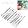 10Pcs Iron-nickel Alloy DIY Carving Pen Engraving Knife Jewelry Making