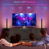 2PCS Smart LED Light Bars,Bluetooth Smart Ambient Lighting TV with