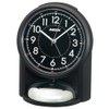 Seiko Clock Alarm Clock Table Clock Analog Loud Black PYXIS