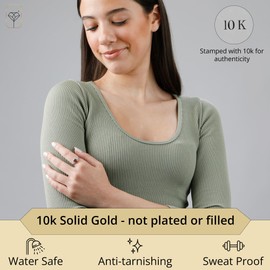 MAX + STONE 10k White Gold Ring for Women with Emerald Cut Red Ruby Gemstone and Created White Sapphire Accents and July Birthstone Anniversary Ring Size 6