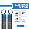 Heavy Duty Residential Garage Door Extension Springs 2-Pack (140 lbs.)