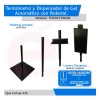 Kit Dispensador Gel Y Termómetro K9 Pro + Pedestal +