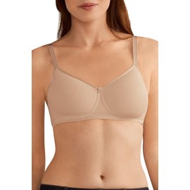 Amoena Women's Mara Molded Foam Wire Free Bra, Nude, 36AA
