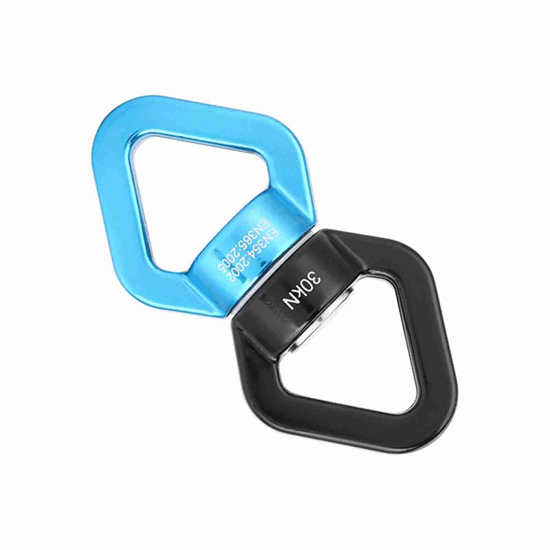 30KN Climbing Yoga Swivel Safety Rotational Device Rotator Multi function