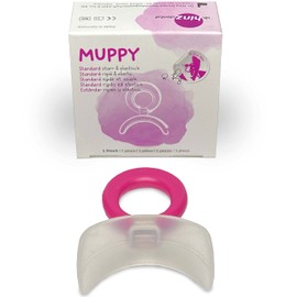 Dr. Hinz Dental Muppy Atrial Plate Standard, Transparent/Elastic, Size 1 (Milk Bit), Neutral Bite
