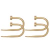 Premium Curtain Holdback, Quality Metal Decorative Curtain Holdbacks with Zinc