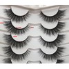 Pooplunch False Eyelashes Natural Cat Eye Look Wispy Volume Faux