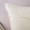 Madizz Set of 2 Linen Cushion Covers 24x24 inch, 60x60