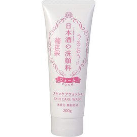 Kiku Masamune Sake Facial Cleanser, 7.1 oz (200 g), Elastic Foam, Facial Cleansing Foam, Moist