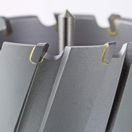 C.S. Unitec 9-1-116 C TCT Annular Cutter 1/2"" Dia. X 1"" Depth Carbide Tip Cutting Tool Bits for Magnetic Drills/Drill Press 3/4"" Weldon Shank for Metal Cutting in Steel, Stainless and More