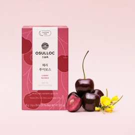 O'sulloc [오설록]체리 루이보스 20입 (원산지:상세설명참조) [Osulloc] Cherry Rooibos 20 Packs (Origin: Please Refer to Detailed Description)