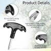 EupHHonycs Golf Wrench Tool Stainless Steel Adjustable Golf Driver with