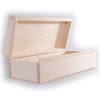 Rectangular Oblong Wooden Box to Decorate | 24 x 11.5