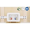 WHK Washing Machine Outlet Box,Pex Laundry Box Washer Wall Box
