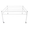 HECASA 4' x 4' Rolling Flood Table Tray Stand for