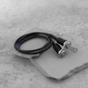 OTOTEC 12V LED Motorcycle Handlebar Switch Adjustable Mount Stainless Steel