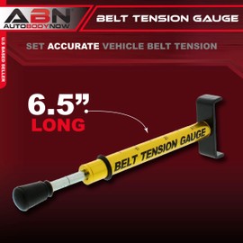 ABN Belt Tension Gauge - Universal, 10 lbs Specification, Easy to Read
