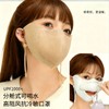Fall/Winter Washable Thermal Mask with Drinking Access Women's Beige Mask 20ea