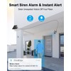 ANRAN 2K Outdoor Surveillance Camera WiFi 360 Degree Swivelling Wireless