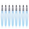 BOHUIZ 8Pcs Watercolor Brush Pens, Refillable Water Brush Pens