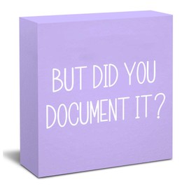 Purple Office Decor Desk Accessories Purple Office Gifts Purple Decor Sign for Cubicle Decor or Desk Decorations for Women Home & Office Cute Desk Accessories Gifts for Women Coworker