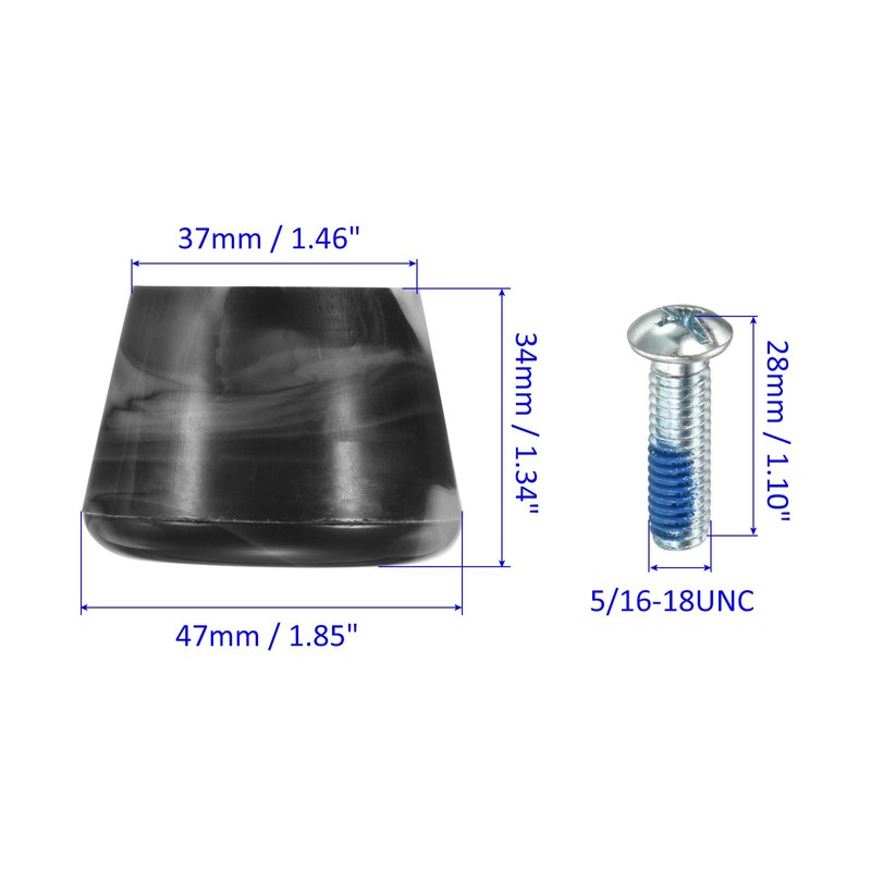 M METERXITY Roller Skate Stopper - Rubber Brake Block Toe