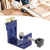 Pocket Hole Jig Kit Dowel System Set Woodwork Guides Joint