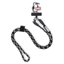 Chums Keychain - CHUMSnake Rope Strap, Black, Free size