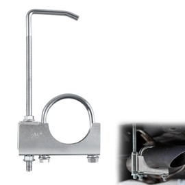 HAFRILY 2.5 Inch Universal Exhaust Hanger with Exhaust Clamp Bracket