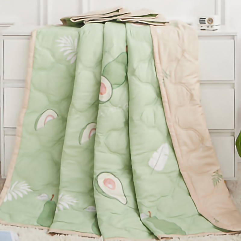 Summer Air Conditioner Quilt Machine Washable Soft Breathable Portable Air