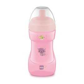 MAM Sports Cup with Spout 12+ Months 330ml Pink