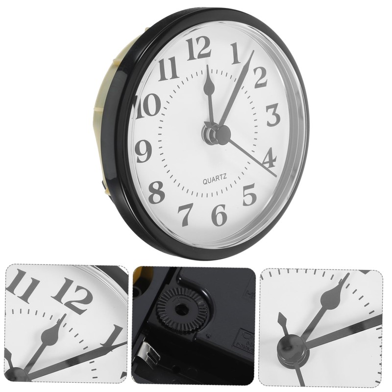 SHINEOFI 5pcs Retro Quartz Clock Insert for DIY Wall Clock