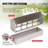 Automatic Chicken Waterer Stainless Steel Chicken Water Feeder Pigeon Water
