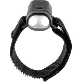 Ironwear 8075 LED Adjustable Hands Free Flashlights for Dog Walking and Running (Black)