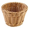APS Profi Line Round Wicker Basket Made of Polypropylene, Wickerwork