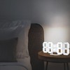 3D LED Wall Clock Brightness Adjustable Innovative 3D Table Wall