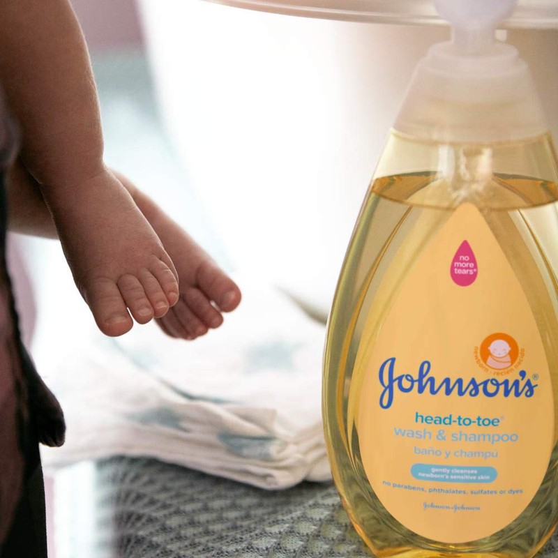 Johnson's Head-to-Toe Gentle Tear-Free Baby Wash & Shampoo for Baby?s