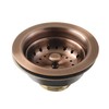 Kingston Brass K121BAC Fresno 3-1/2" Stainless Steel Kitchen Sink Basket